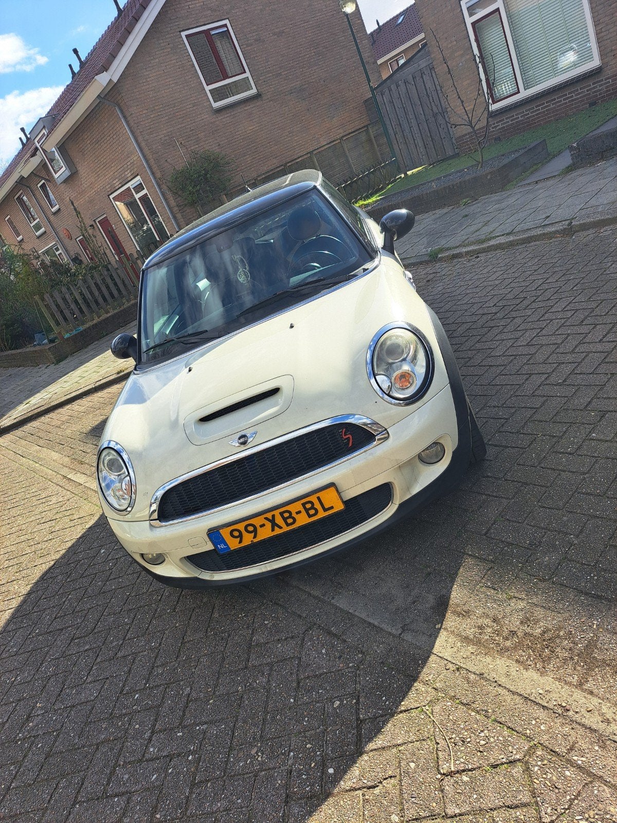 Mini 1.6 16V Cooper S 128KW 2007 Wit, Auto's, Mini, Voorwielaandrijving, 4 cilinders, 4 stoelen, Handgeschakeld