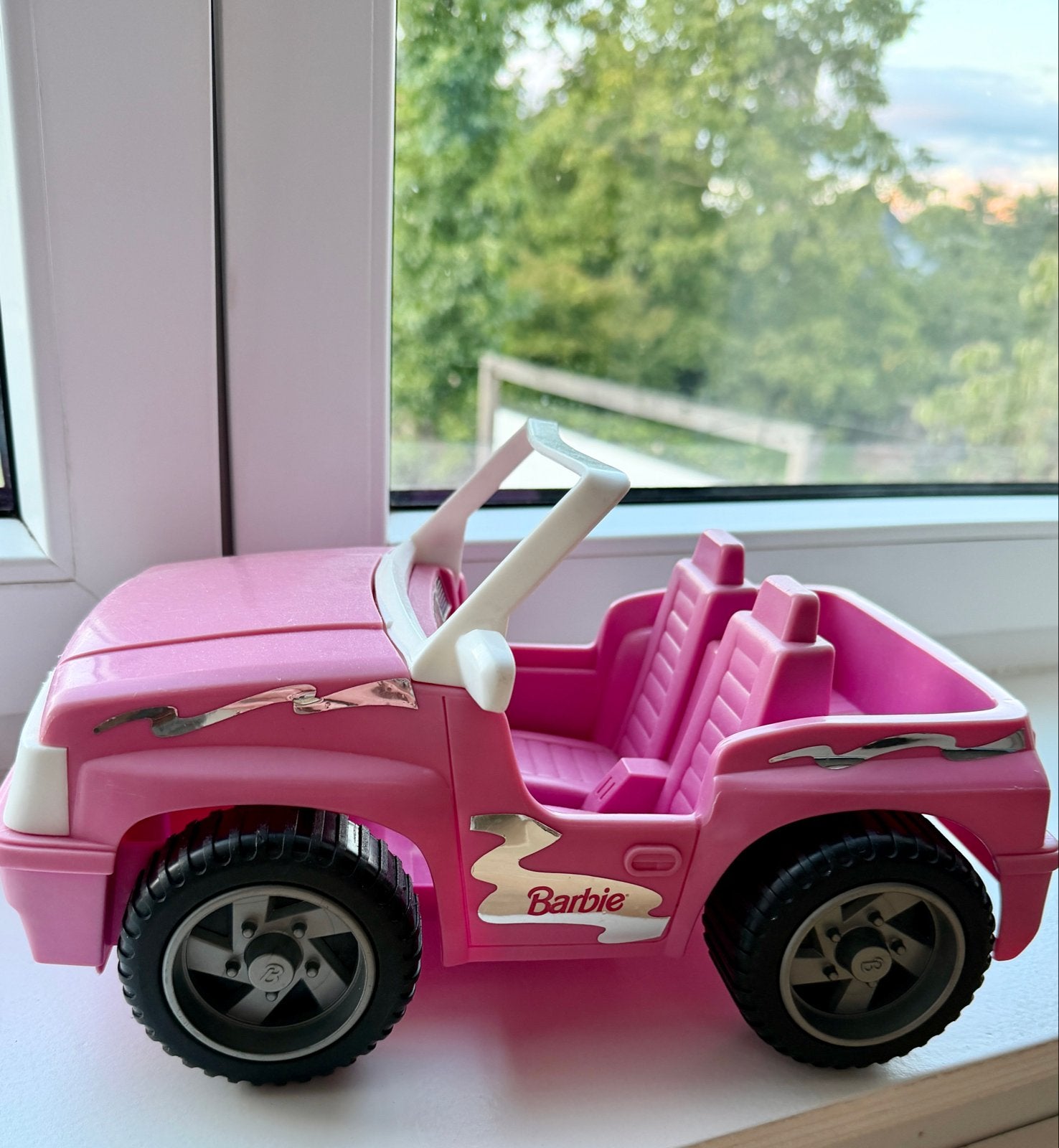 Vintage Barbie auto - Klaar voor een tweede ronde!, Ophalen of Verzenden, Gebruikt