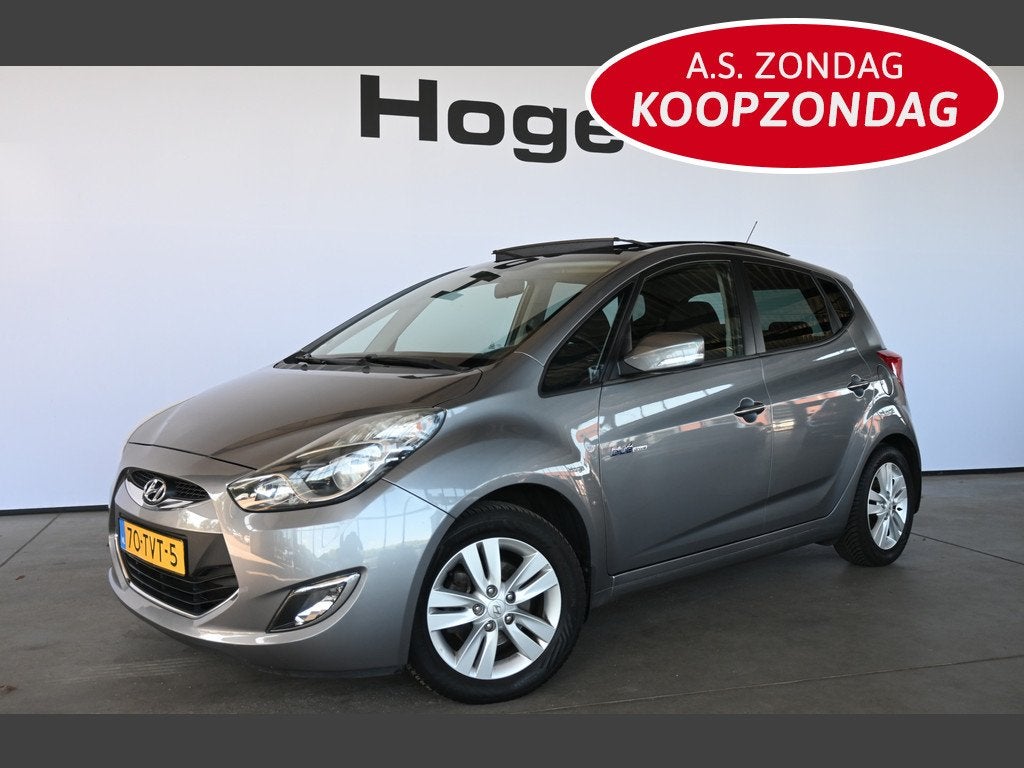Hyundai ix20 1.4i i-Vision Clima Panoramadak Cruise Control, Auto's, Hyundai, Voorwielaandrijving, Euro 5, Stof, Gebruikt