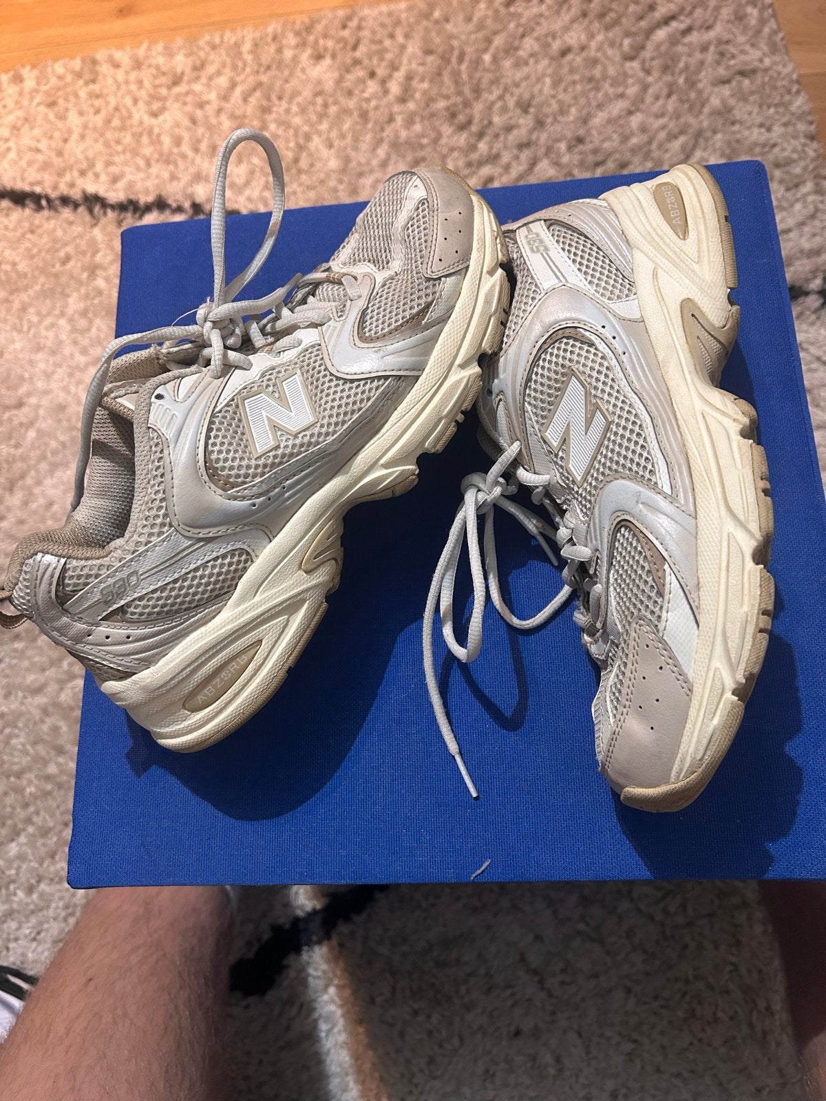 New Balance 530 Beige, Kleding | Dames, Schoenen, Beige, Ophalen of Verzenden, Sneakers of Gympen, Zo goed als nieuw