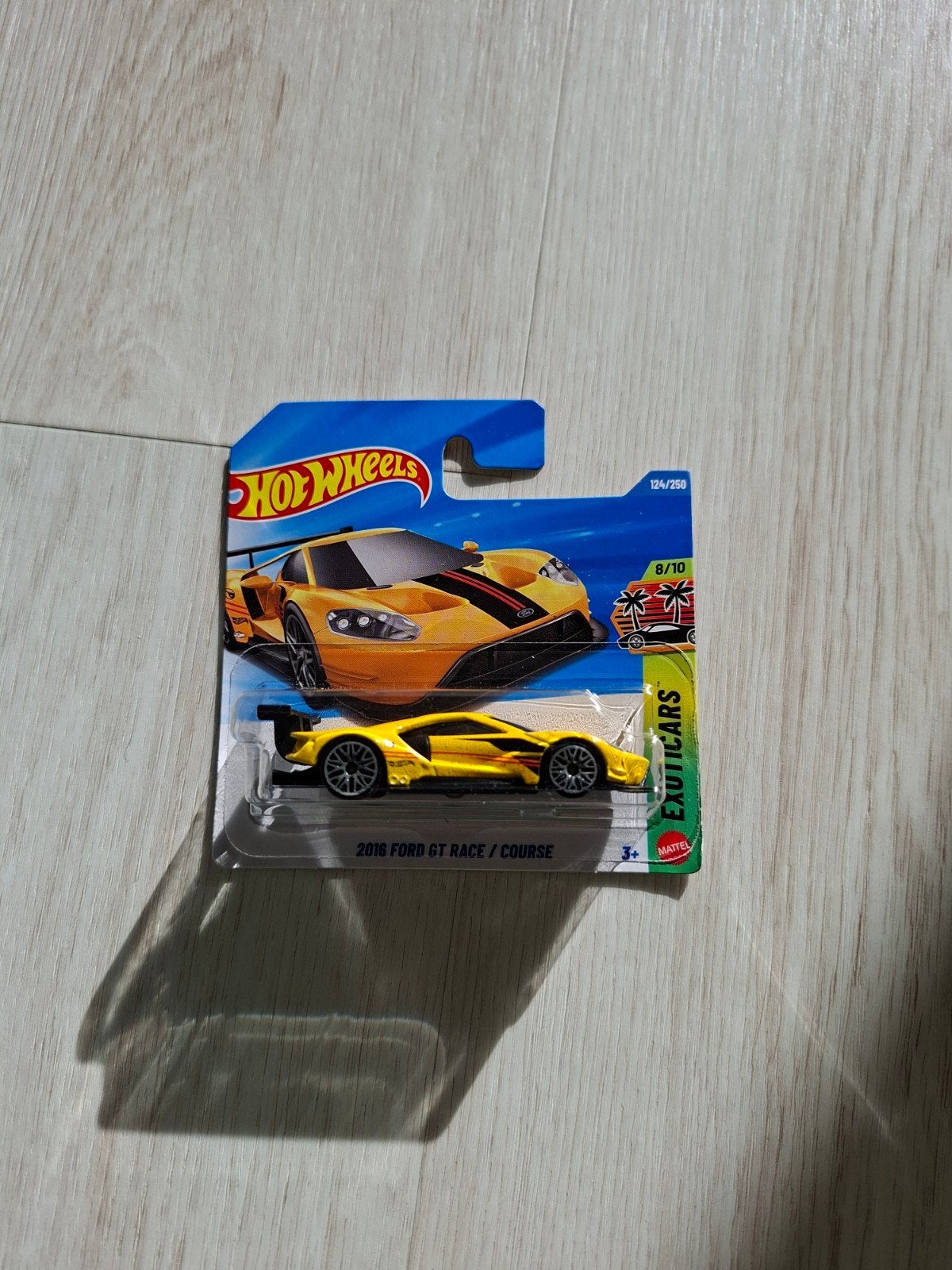 Hot Wheels 2016 Ford GT Race / Course - Exotics, Ophalen of Verzenden, Nieuw