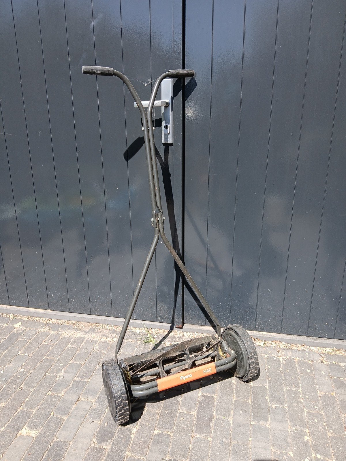 Flymo H40 Handgrasmaaier, Tuin en Terras, Ophalen, Gebruikt, Handgrasmaaier, Flymo