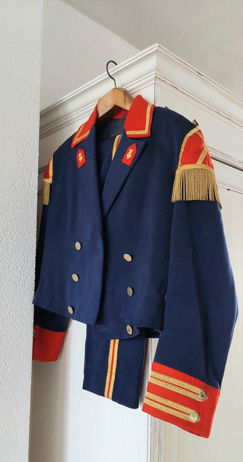Vintage Fanfare Uniform Jaren '50 - Seezo Clothing, Ophalen of Verzenden