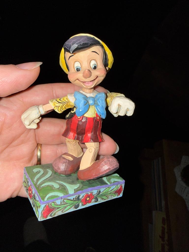 Disney Traditions 4010027 Jim Shore Pinokkio 'Lively Step', Verzamelen, Disney, Ophalen of Verzenden, Peter Pan of Pinokkio, Zo goed als nieuw