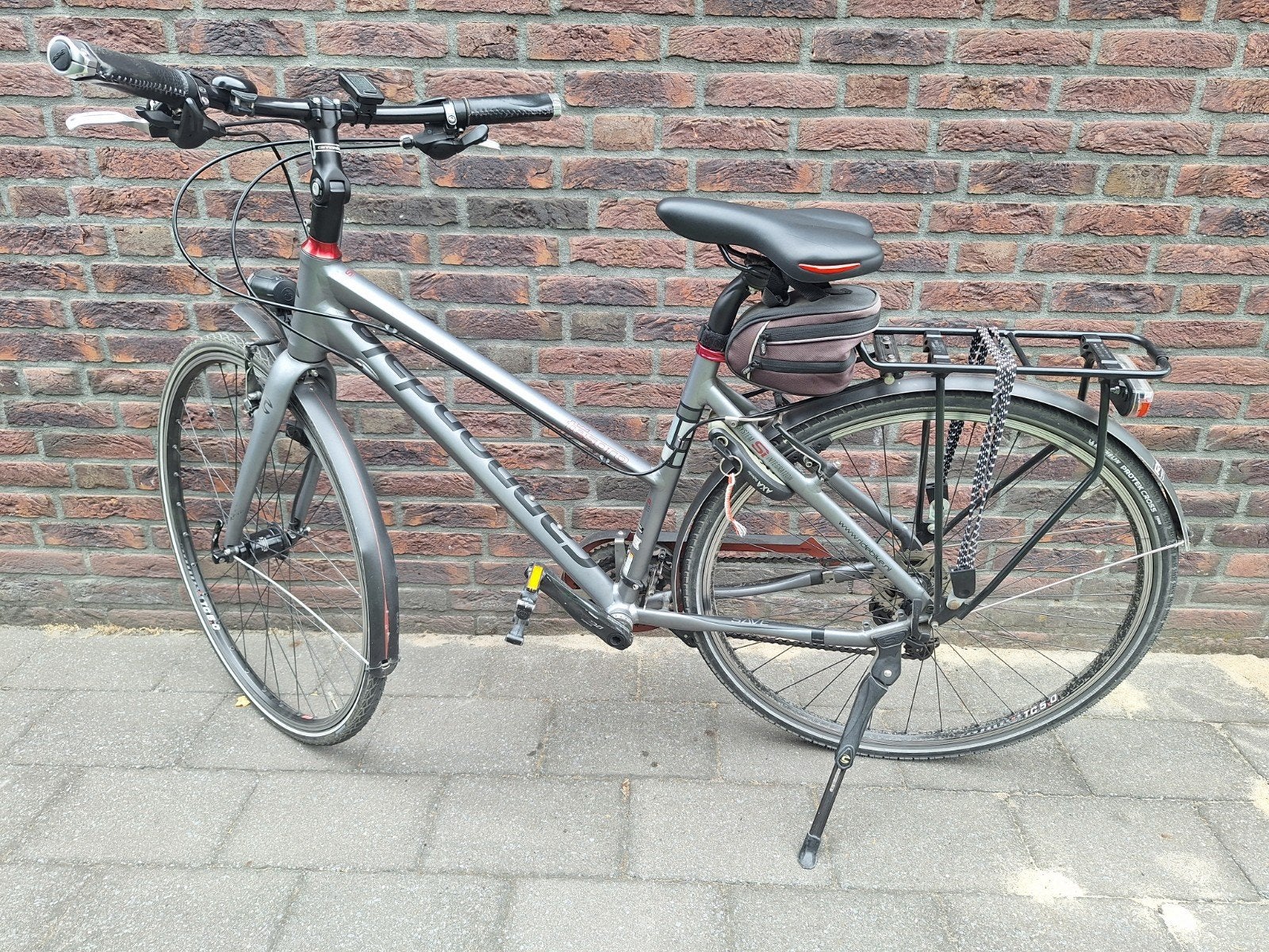 Cannondale Tesoro Mixte - 18 versnellingen, maat 48, Fietsen en Brommers, Fietsen | Dames | Sportfietsen en Toerfietsen, Gebruikt