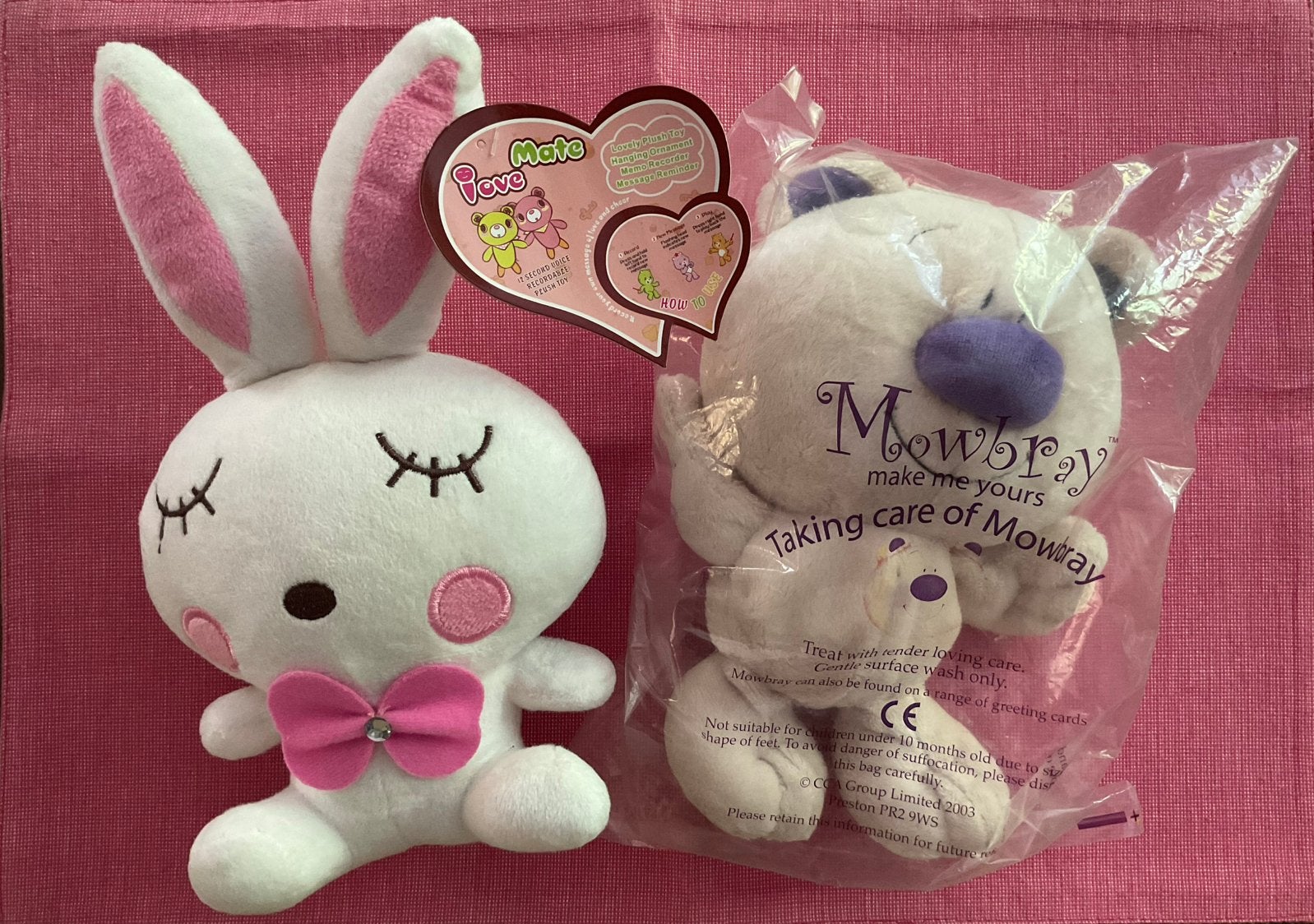 Twee knuffels, Ophalen of Verzenden, Nieuw