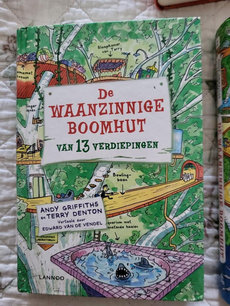 Boeken van de waanzinnige  boomhut, Ophalen of Verzenden, Zo goed als nieuw