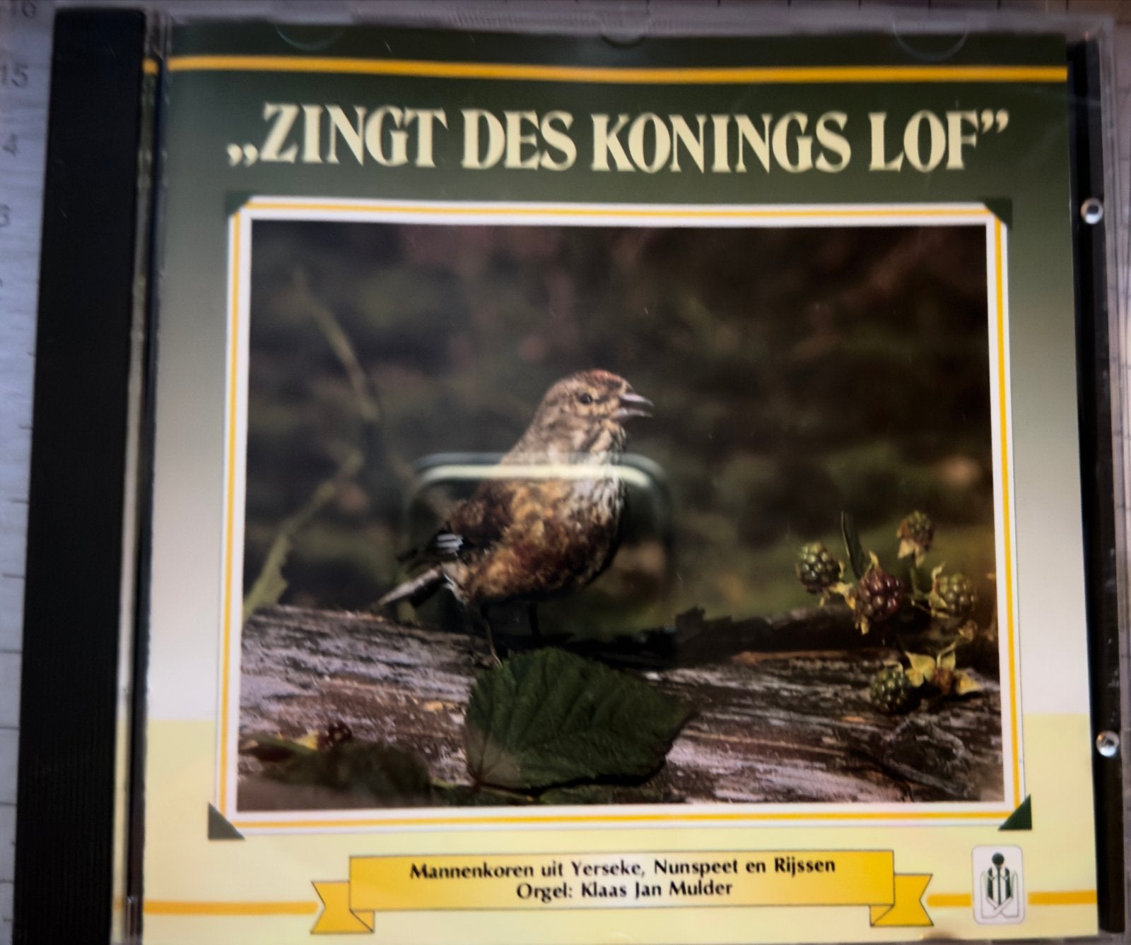 Zingt des Konings Lof - Mannenkoren CD, Gebruikt, Orgel, Geestelijke liederen, Ophalen of Verzenden