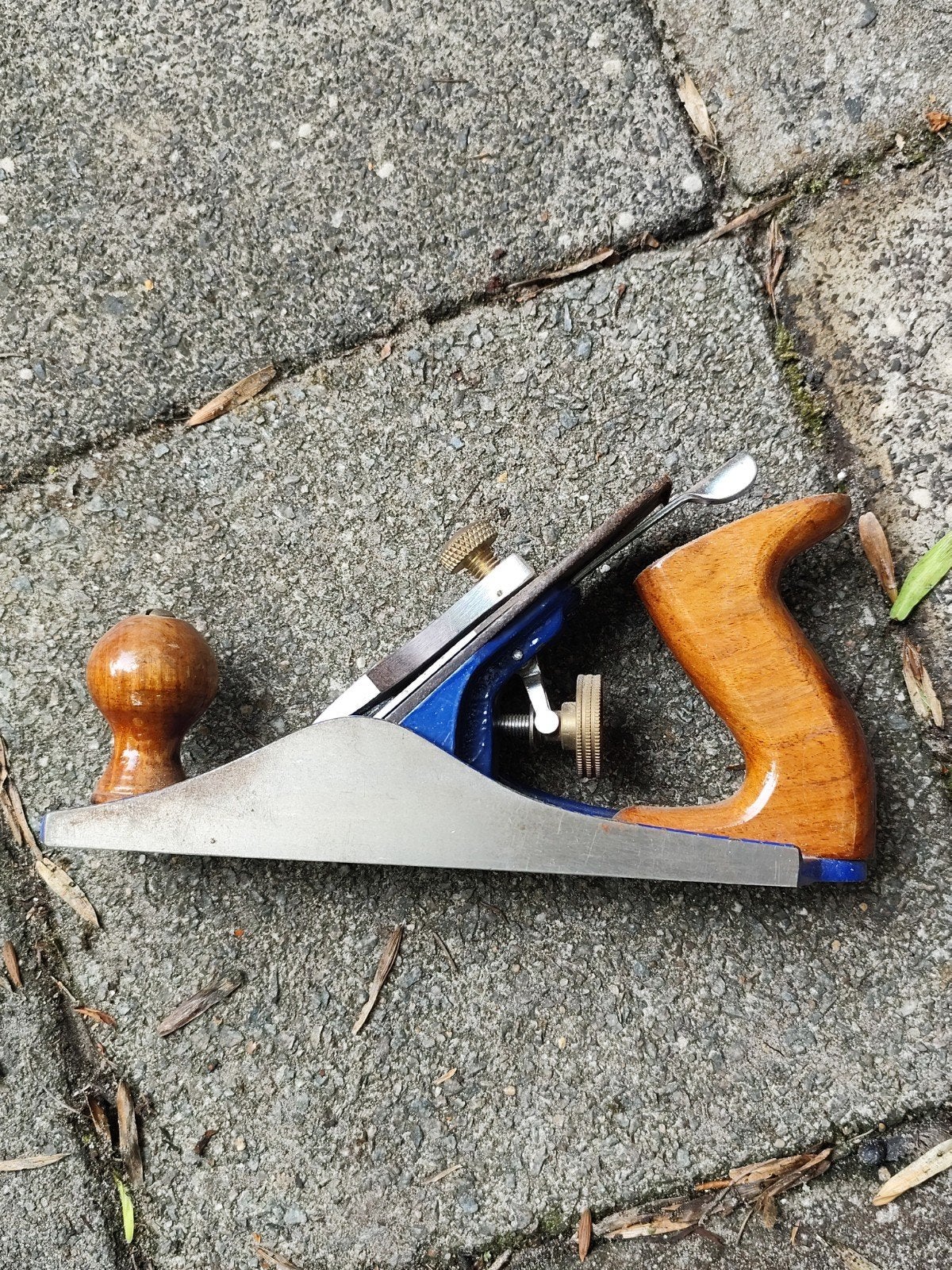 Vintage Stanley schaaf - No. 4 - Houtbewerking, Doe-het-zelf en Verbouw, Gereedschap | Handgereedschap, Ophalen of Verzenden, Gebruikt