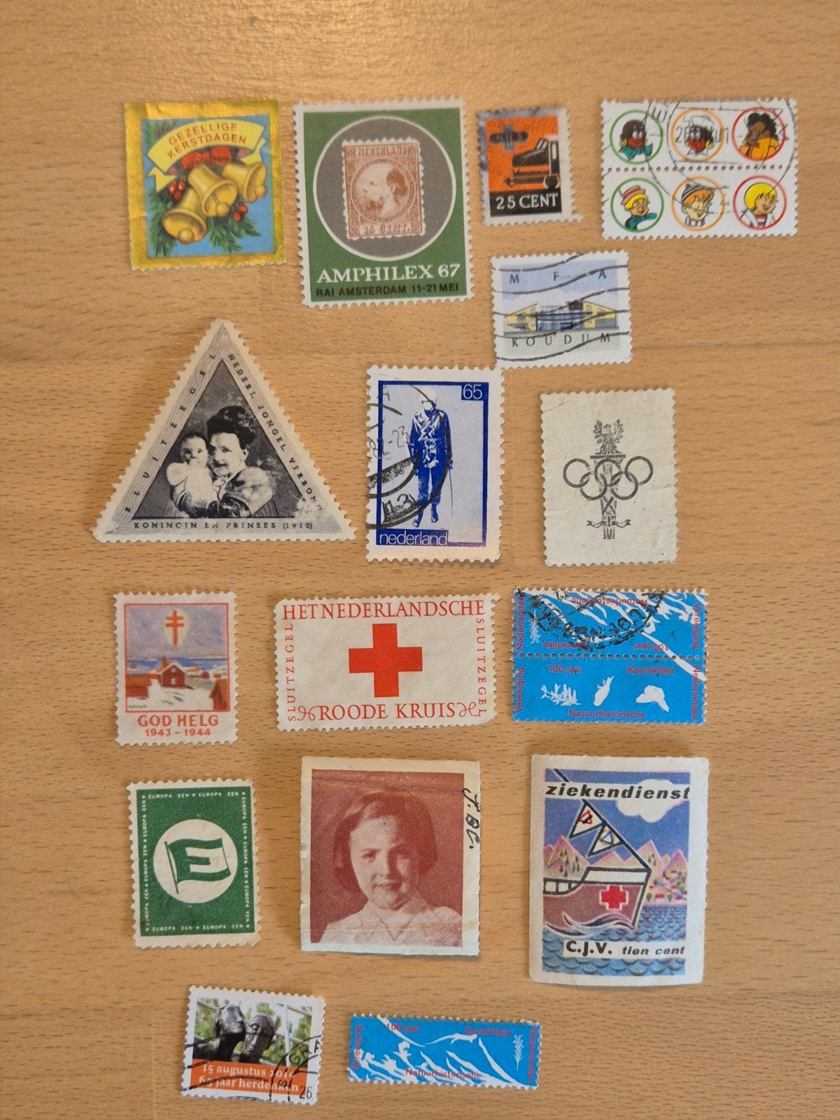 Sluitzegel e.d., Postzegels en Munten, Postzegels | Nederland, Ophalen of Verzenden