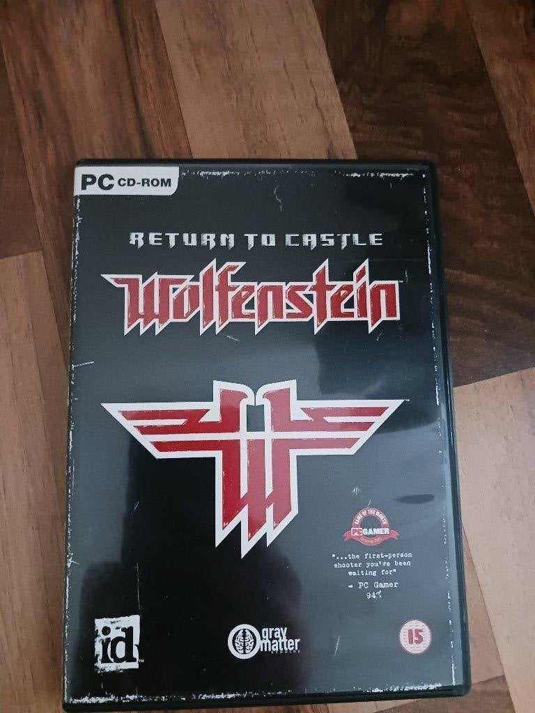 Return to Castle Wolfenstein PC CD-Rom, Gebruikt, Shooter, 1 speler, Ophalen of Verzenden