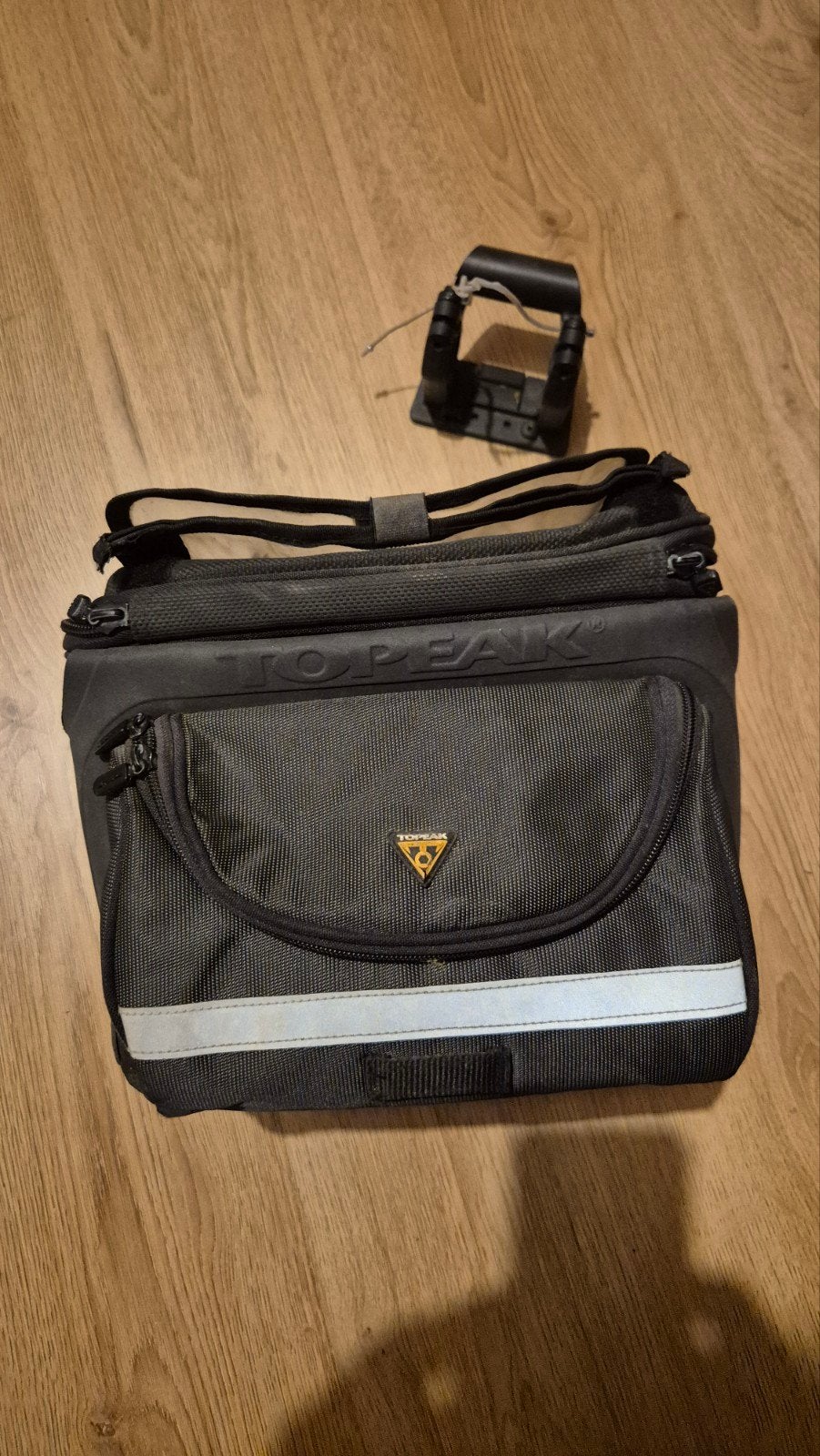 Topeak Fietstas 10-15L met Stuurbeugel, Ophalen of Verzenden, Gebruikt, Topeak