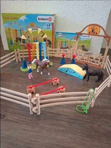 Schleich Agility training 42471, Ophalen of Verzenden, Zo goed als nieuw, Jongen of Meisje