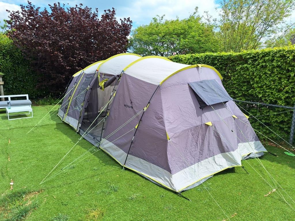 Easy Camp Huntsville 800 - Ruime 8-persoons tunneltent, Ophalen, Zo goed als nieuw, Meer dan 6
