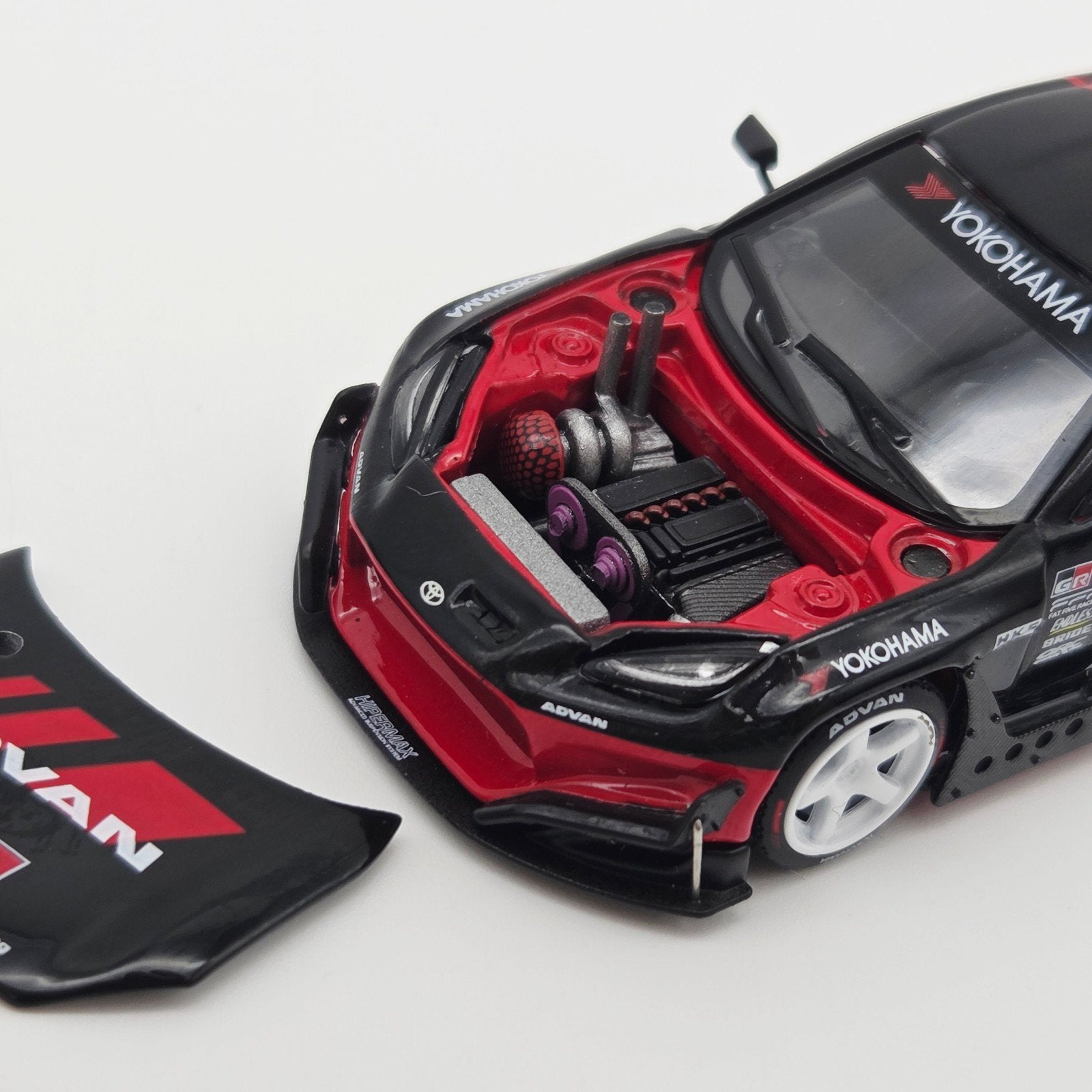 Pop Race – Pandem GR86 *Advan*, black/red, Hobby en Vrije tijd, Mymodelcar@outlook.com, Auto, Ophalen of Verzenden, Pop Race
