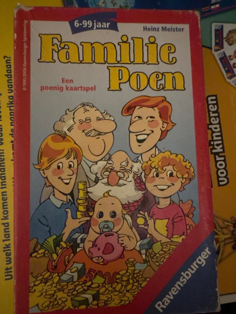 Familie Poen Kaartspel Ravensburger (6-99 jaar), Hobby en Vrije tijd, Gezelschapsspellen | Kaartspellen, Drie of vier spelers