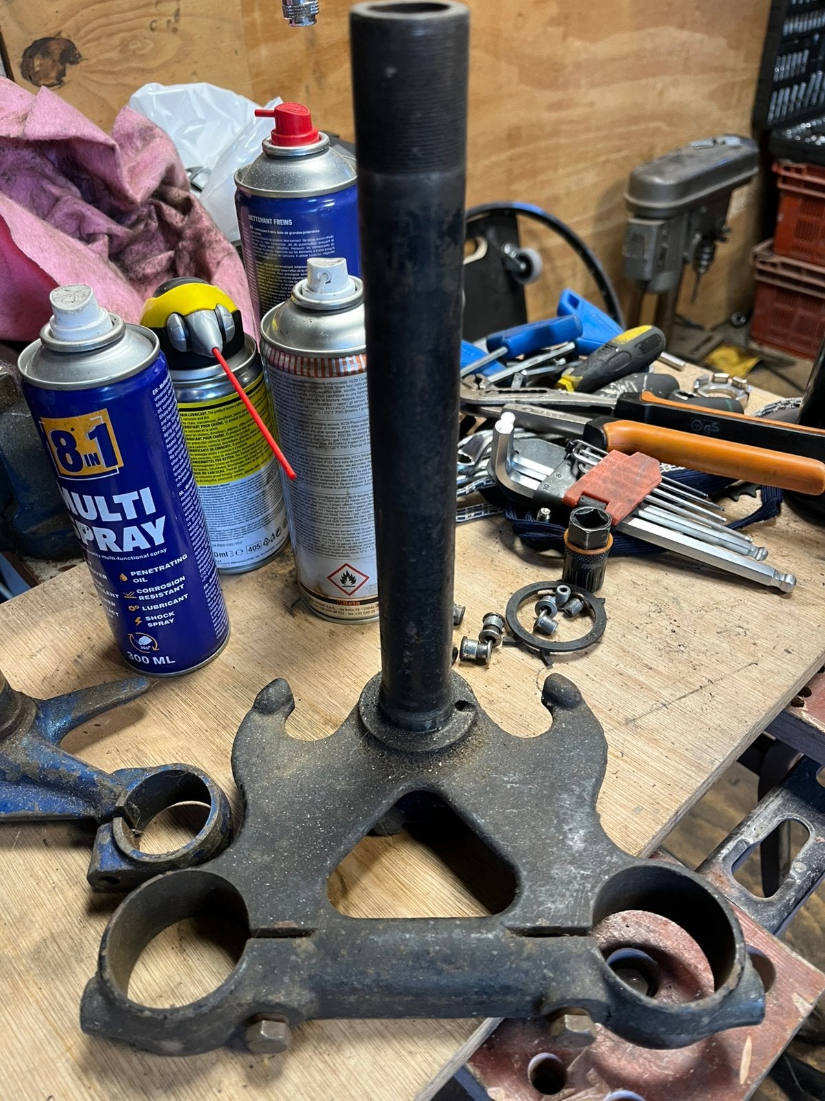 Balhoofd platen, Motoren, Ophalen of Verzenden, Gebruikt