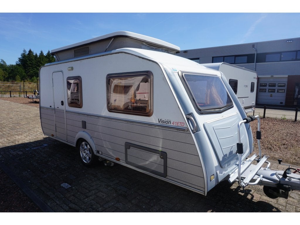 Kip Vision 41 ETD + MOVER + VOORTENT, Caravans en Kamperen, Overige typen, Standaardzit, Kip, Bedrijf