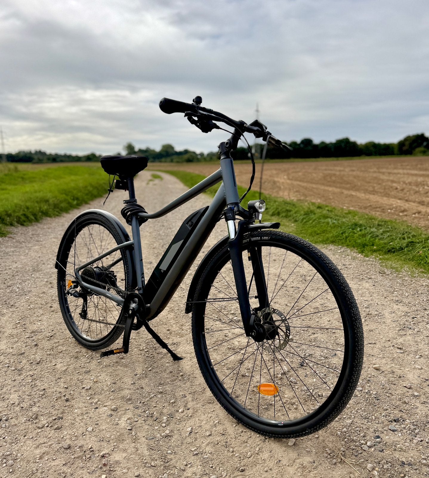 Riverside 520 E elektrische fiets L – slechts 308 km, Zo goed als nieuw, 47 tot 51 cm, 50 km per accu of meer, Ophalen