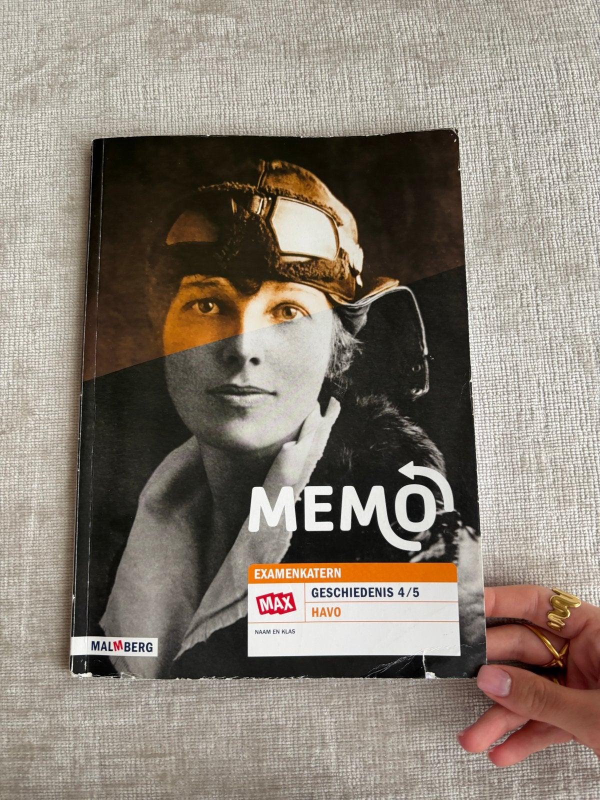 Examenkatern Geschiedenis 4/5 HAVO - Malmberg Memo, Ophalen of Verzenden, Gelezen, HAVO, Geschiedenis