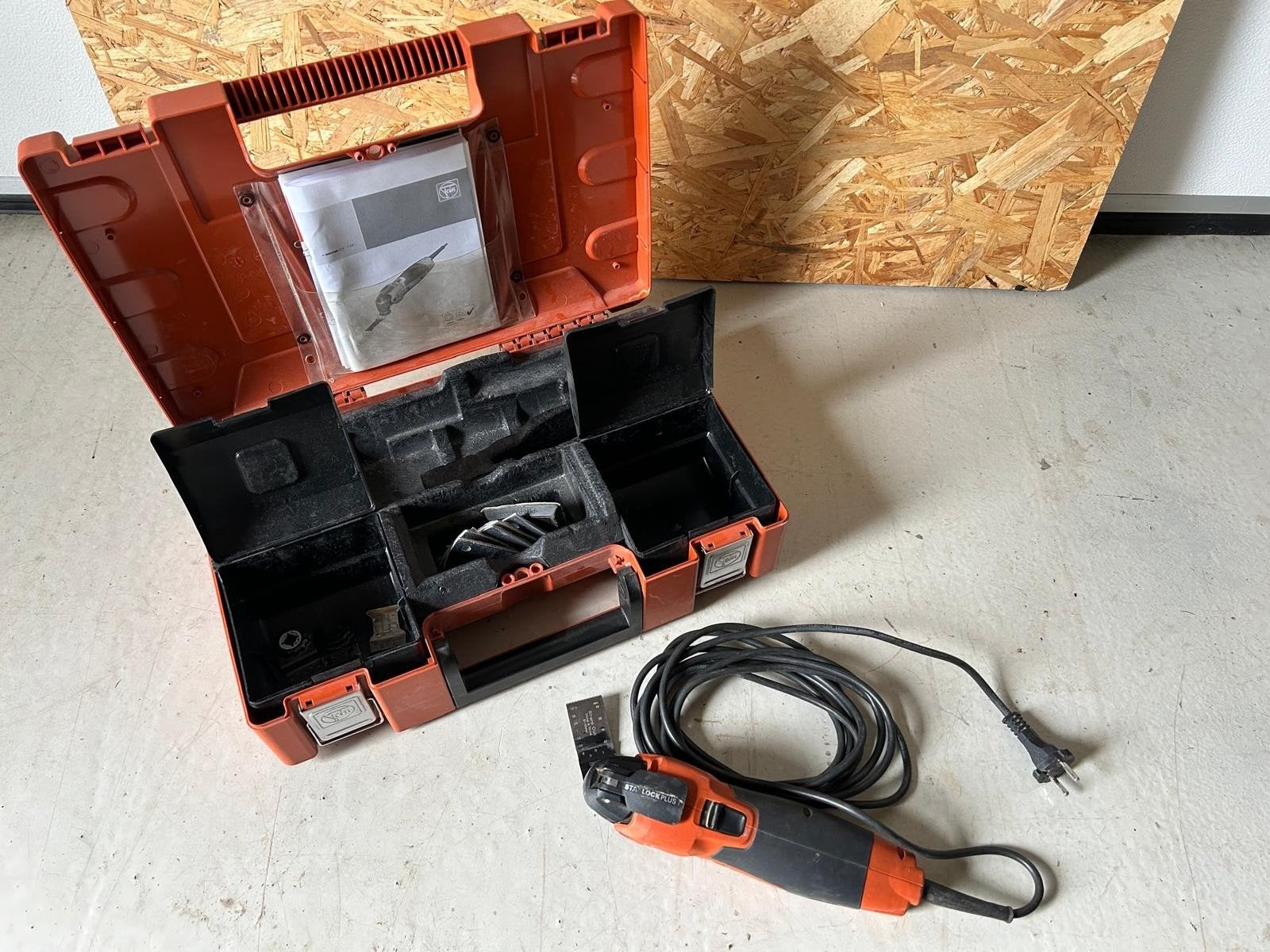 Fein Multimaster FMM 350 QSL - Multitool met koffer, Ophalen of Verzenden, Gebruikt