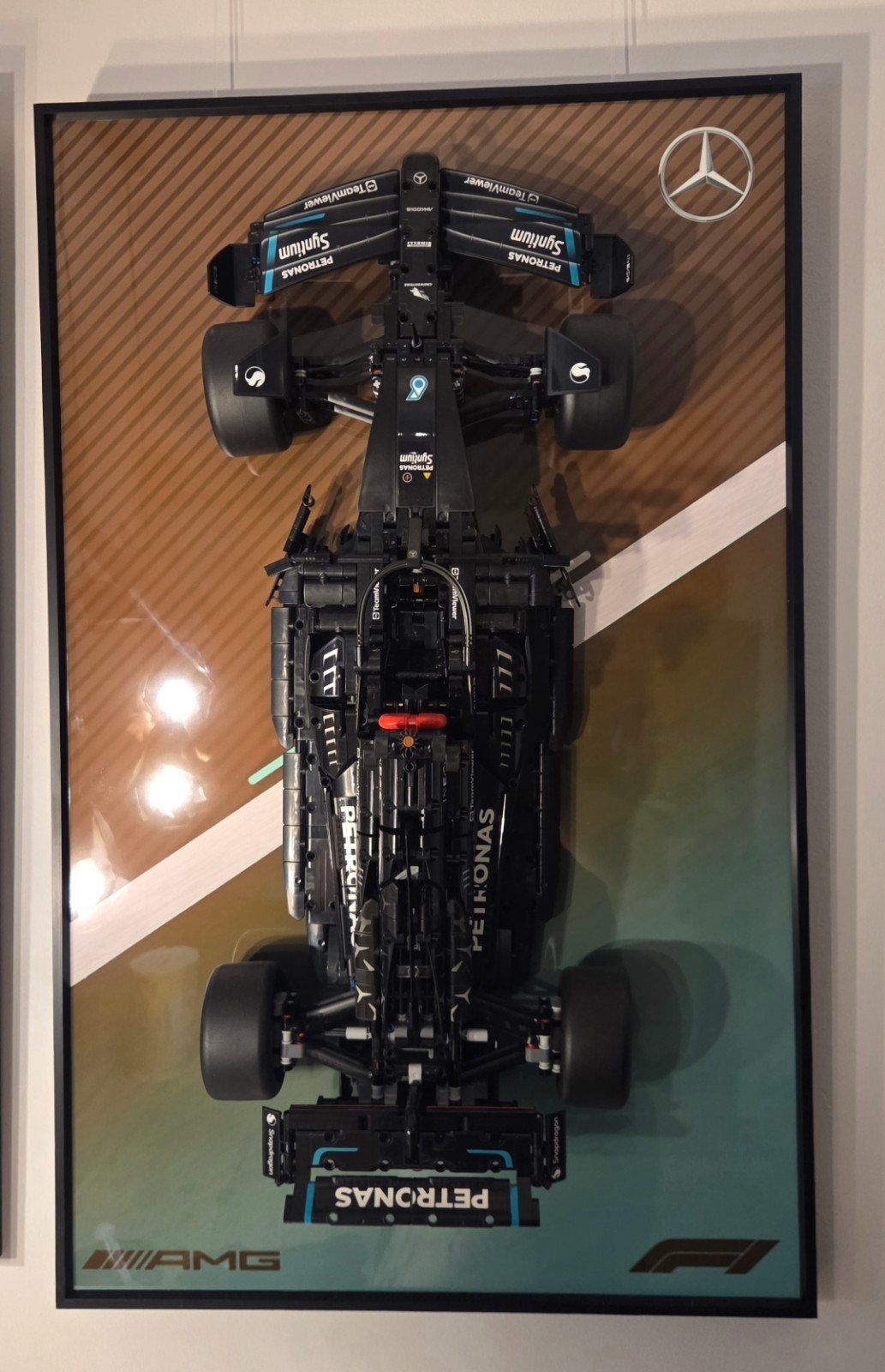 LEGO Technic Mercedes F1 W14 E Performance met wanddisplay, Ophalen of Verzenden, Zo goed als nieuw, Overige merken