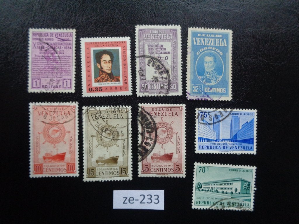 venezuela - diverse (ze-233), Ophalen of Verzenden, Gestempeld, Zuid-Amerika