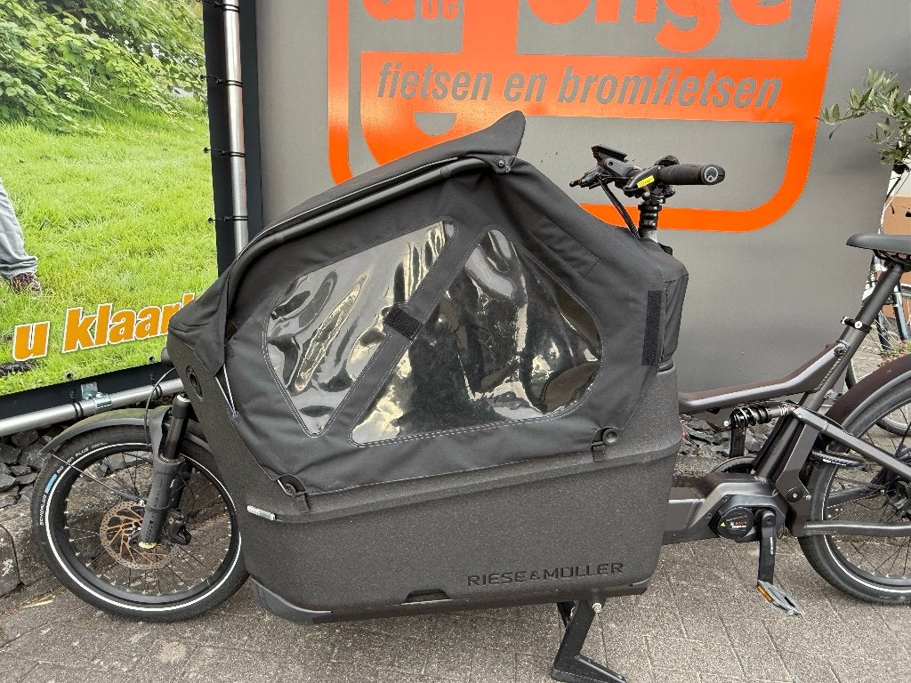 Riese & Muller Packster  886 km. 750 wh. Bosch Cargo, Overige merken, Gebruikt, Ophalen of Verzenden, 2 kinderen