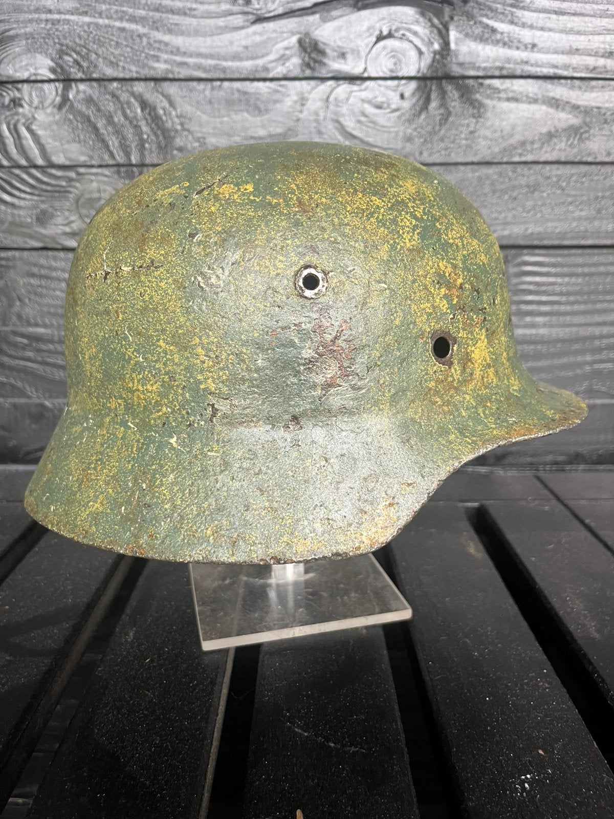 Duitse helm schaal M40, Verzamelen, Ophalen of Verzenden, Duitsland, Helm of Baret