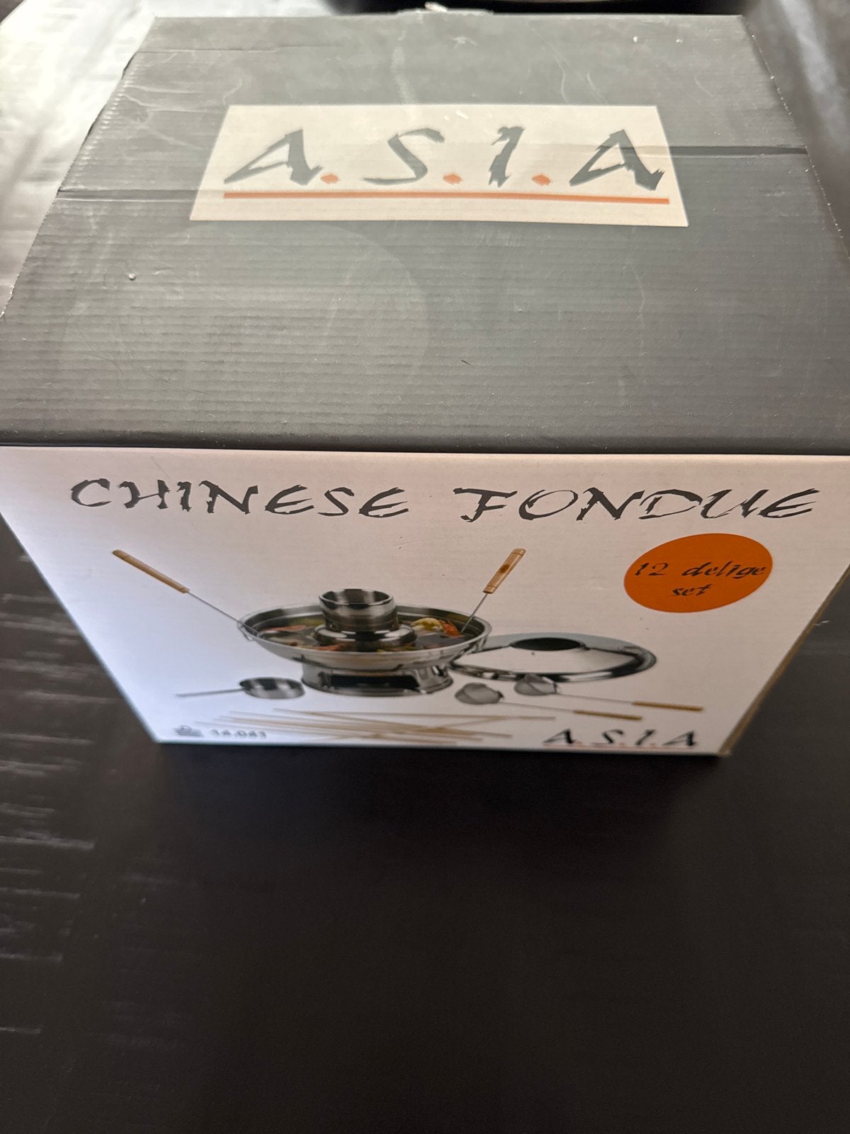 Nieuwe Chinese Fondue Set - 12-delig A.S.I.A., Witgoed en Apparatuur, Ophalen of Verzenden, Nieuw, Brander, Fondueset