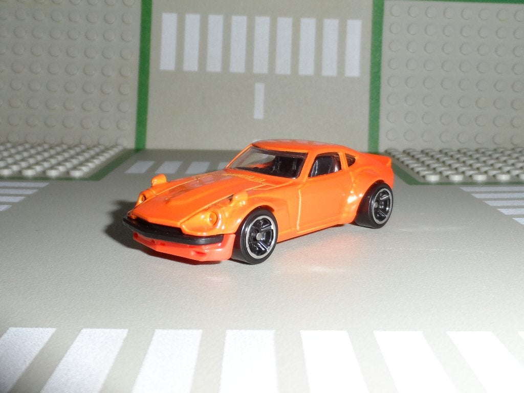 Hot Wheels - Custom Datsun 240Z (oranje) 1:64, Ophalen of Verzenden, Nieuw, Auto