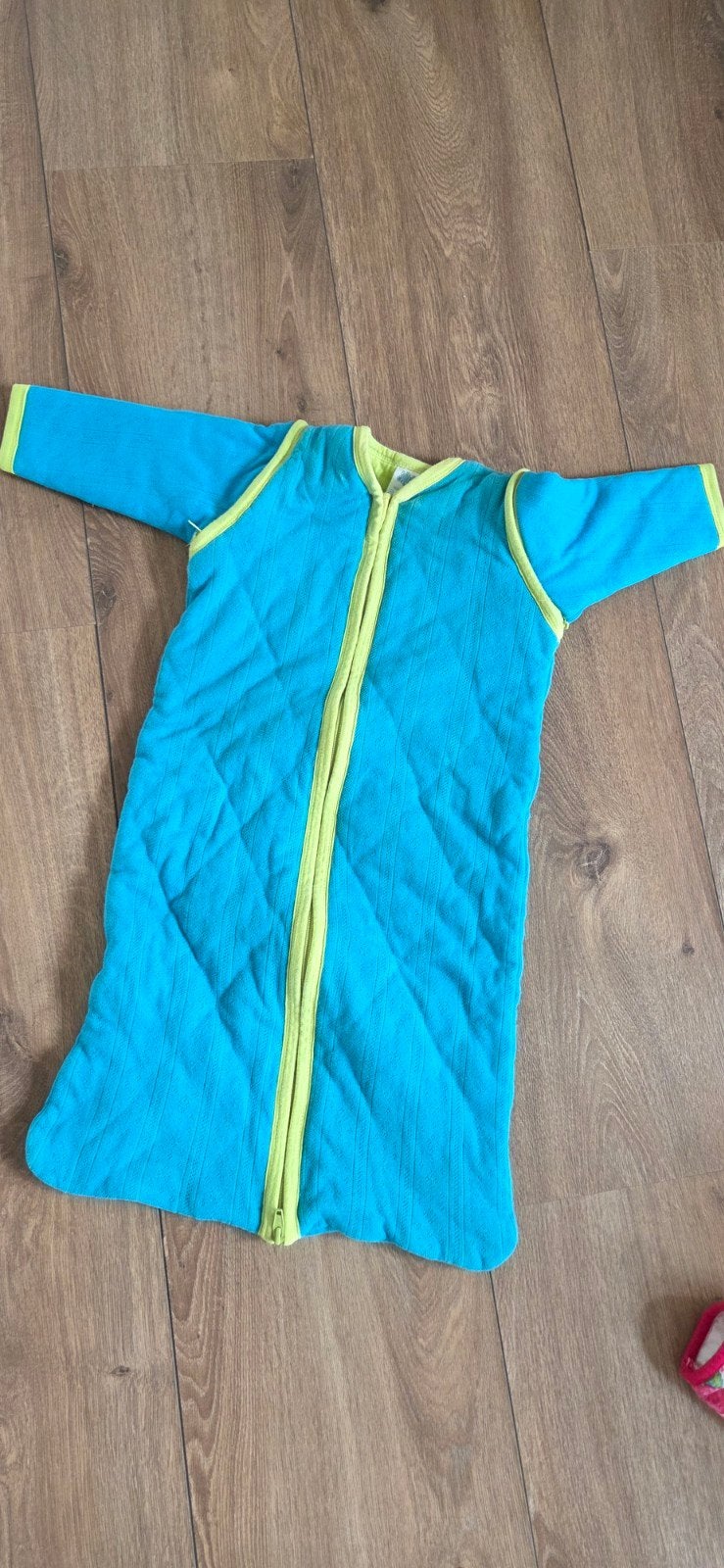 Babyslaapzak 60 cm met afritsbare mouwen, Kinderen en Baby's, Dekens, Slaapzakjes en Inbakerproducten, Ophalen, Gebruikt, Wasbaar