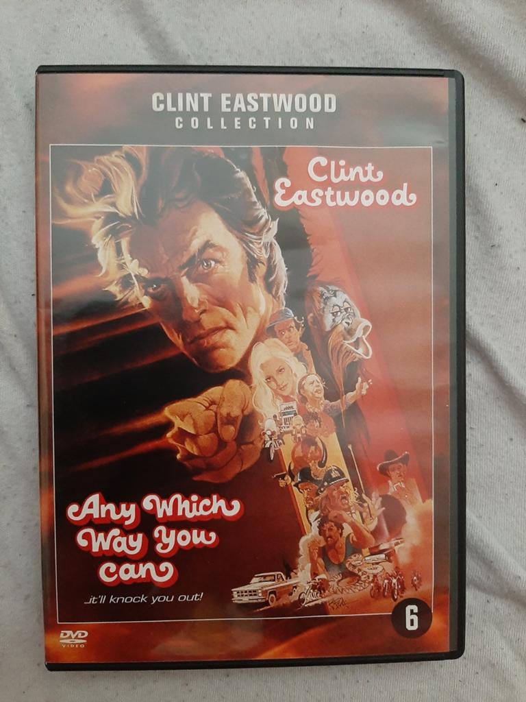 DVD: Any Which Way You Can (Clint Eastwood Collection), Cd's en Dvd's, Alle leeftijden, Ophalen of Verzenden, Gebruikt, Actiekomedie