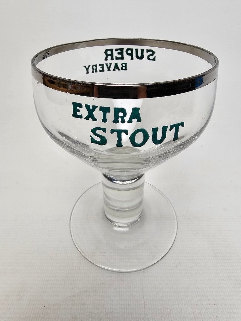 # Super bavery extra stout glas, Ophalen of Verzenden, Gebruikt, Bierglas