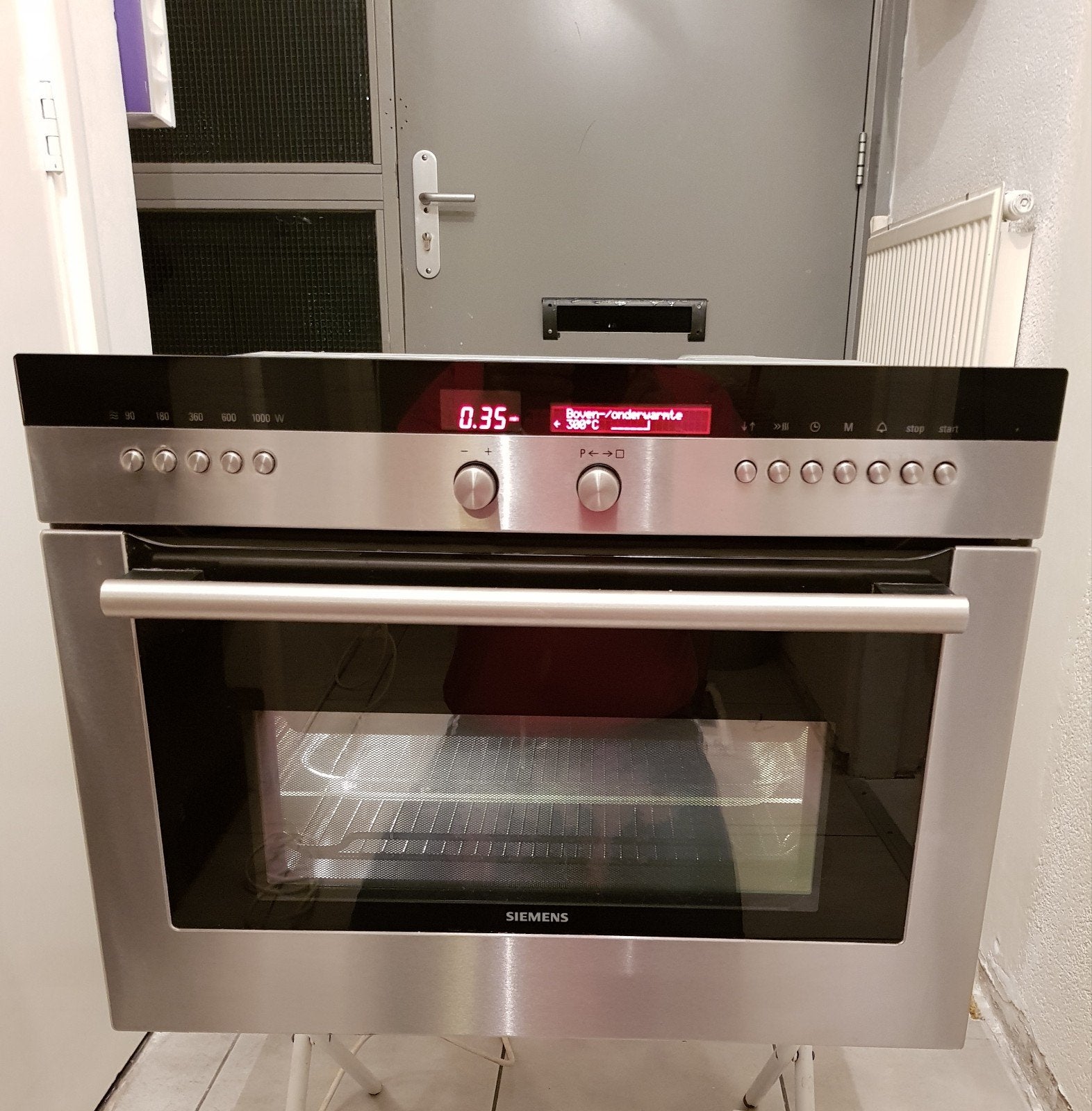 SIEMENS RVS INBOUW COMBI OVEN MAGNETRON, Ophalen of Verzenden