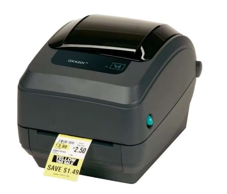 Zebra Labelprinter GK420t LAN (Ethernet) USB, Computers en Software, Gebruikt, Onbekend, Ophalen of Verzenden, Zebra