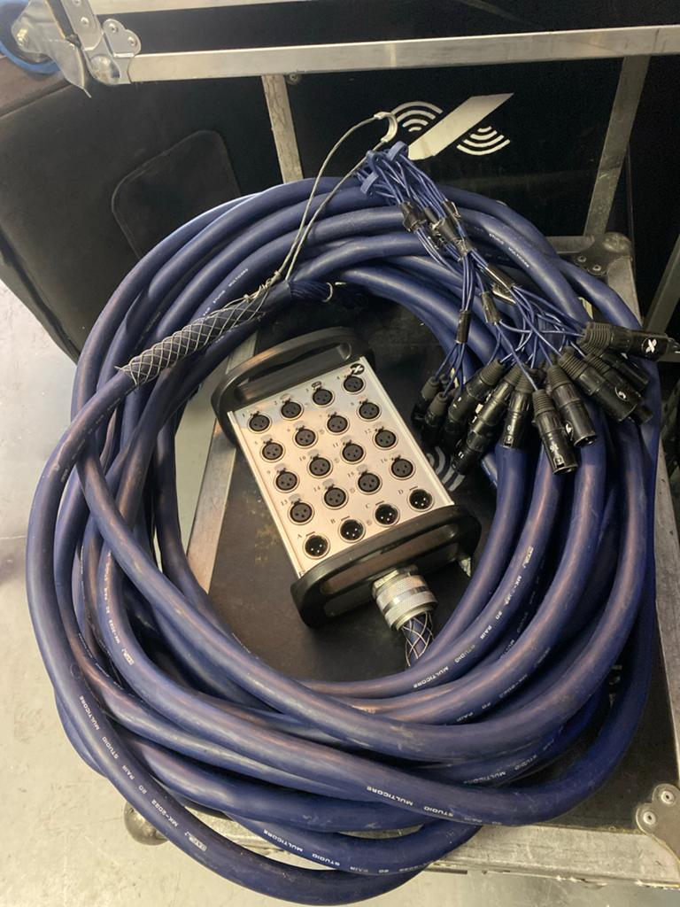 DAP Multikabel 16 in 4 uit, 26 meter, Ophalen of Verzenden, Gebruikt, Apparatuur