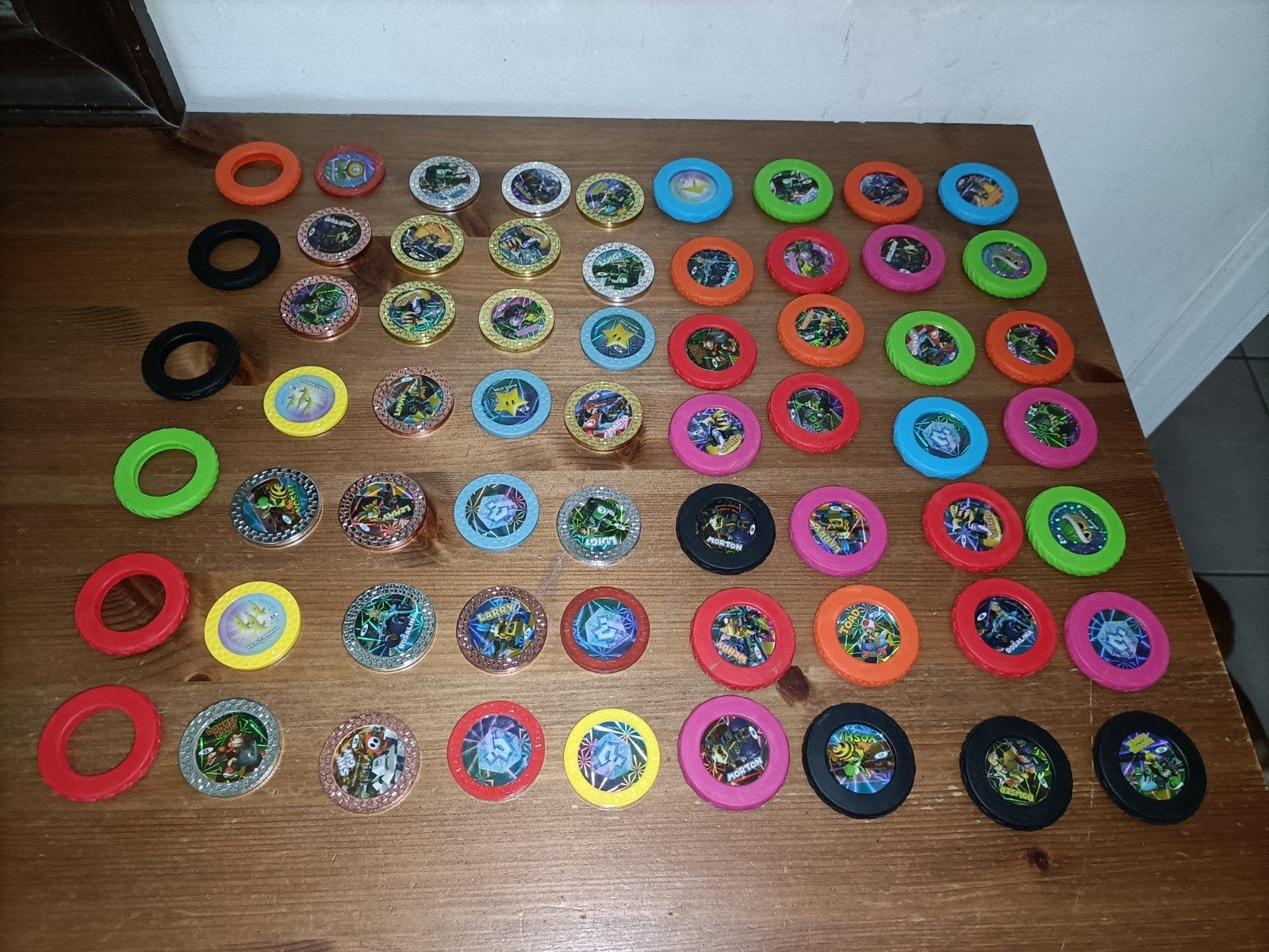 Grote verzameling Mario coins ! 56 stuks, Ophalen of Verzenden, Zo goed als nieuw
