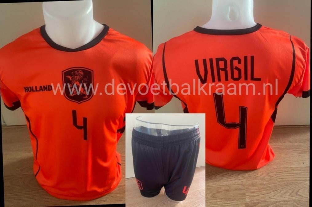 NIEUW WK VIRGIL VAN DIJK NEDERLANDS ELFTAL THKL /UITKL 2026, Set, Wega support, Ophalen of Verzenden, 6921 gb