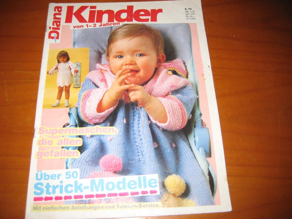 Diana Kinder: Für 1-2 Jahre, über 50 Strick-Modelle, Boeken, Ophalen of Verzenden, Zo goed als nieuw, Breien en Haken