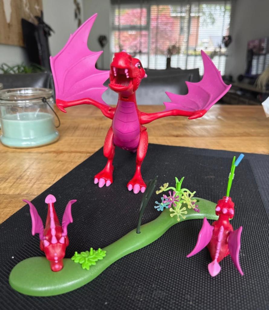 Playmobil draak, Kinderen en Baby's, Speelgoed | Playmobil, Ophalen of Verzenden, Gebruikt, Complete set