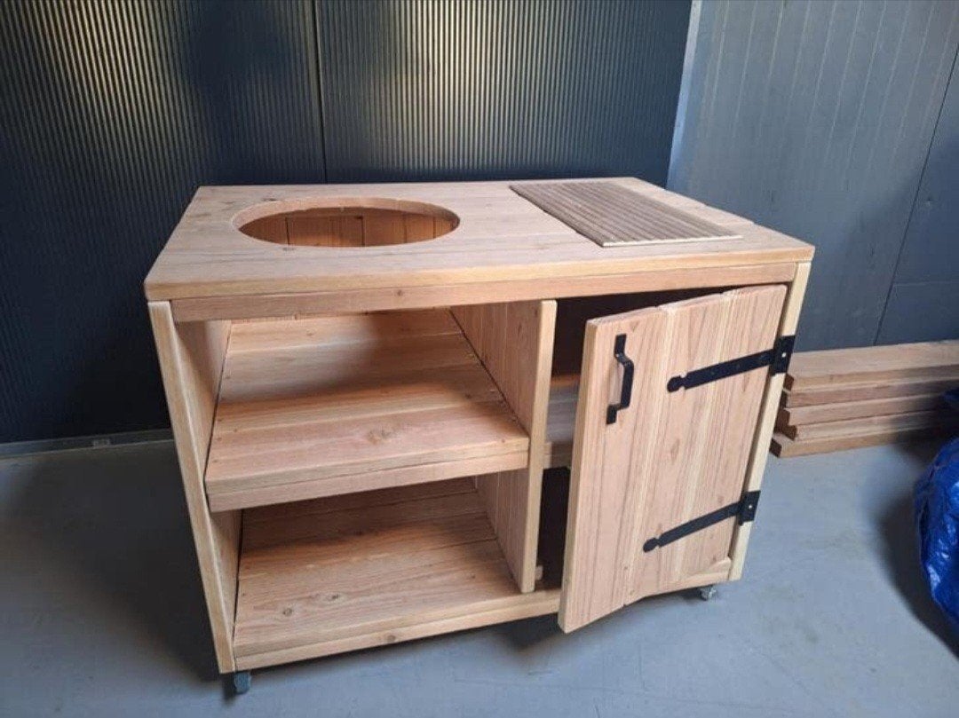 Douglas buitenkeuken Green Boretti Kitchen brother Monolith, Ophalen of Verzenden, Nieuw, Houtskool