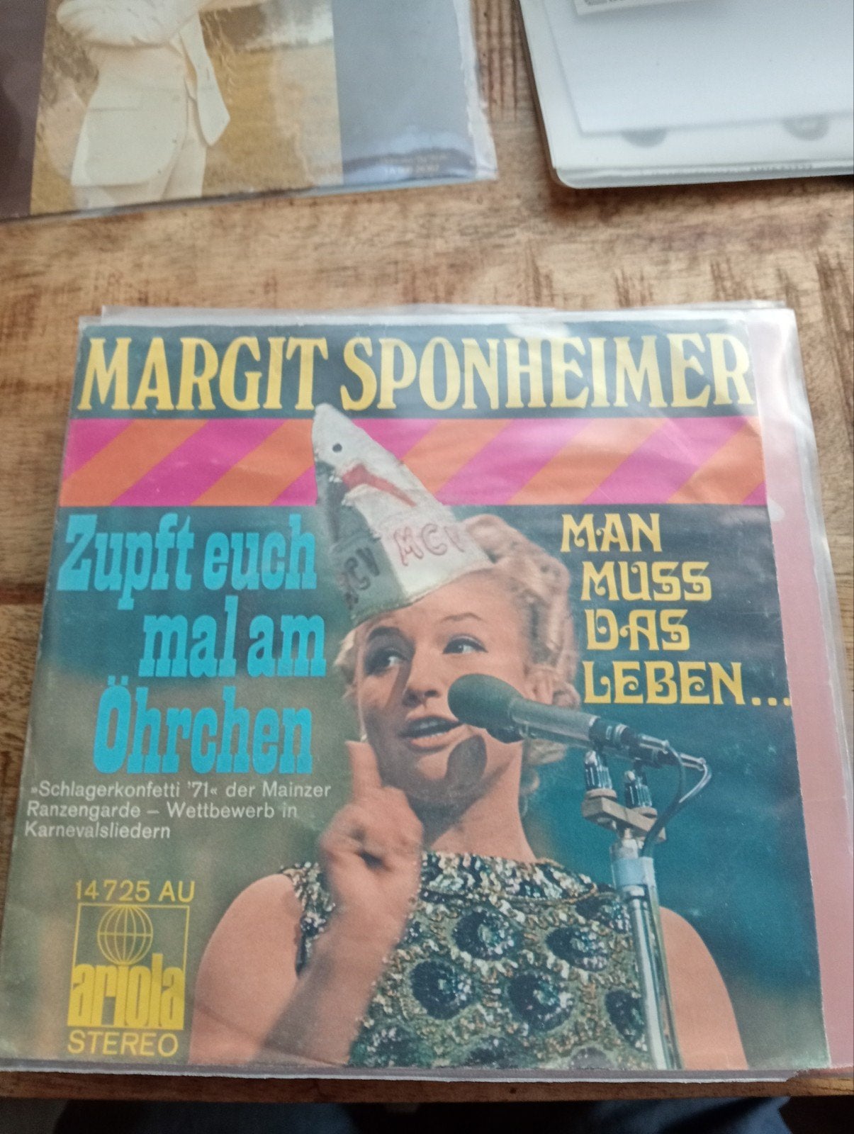 Margit sponheimer - man muss das Leben, Ophalen of Verzenden, Zo goed als nieuw, Pop