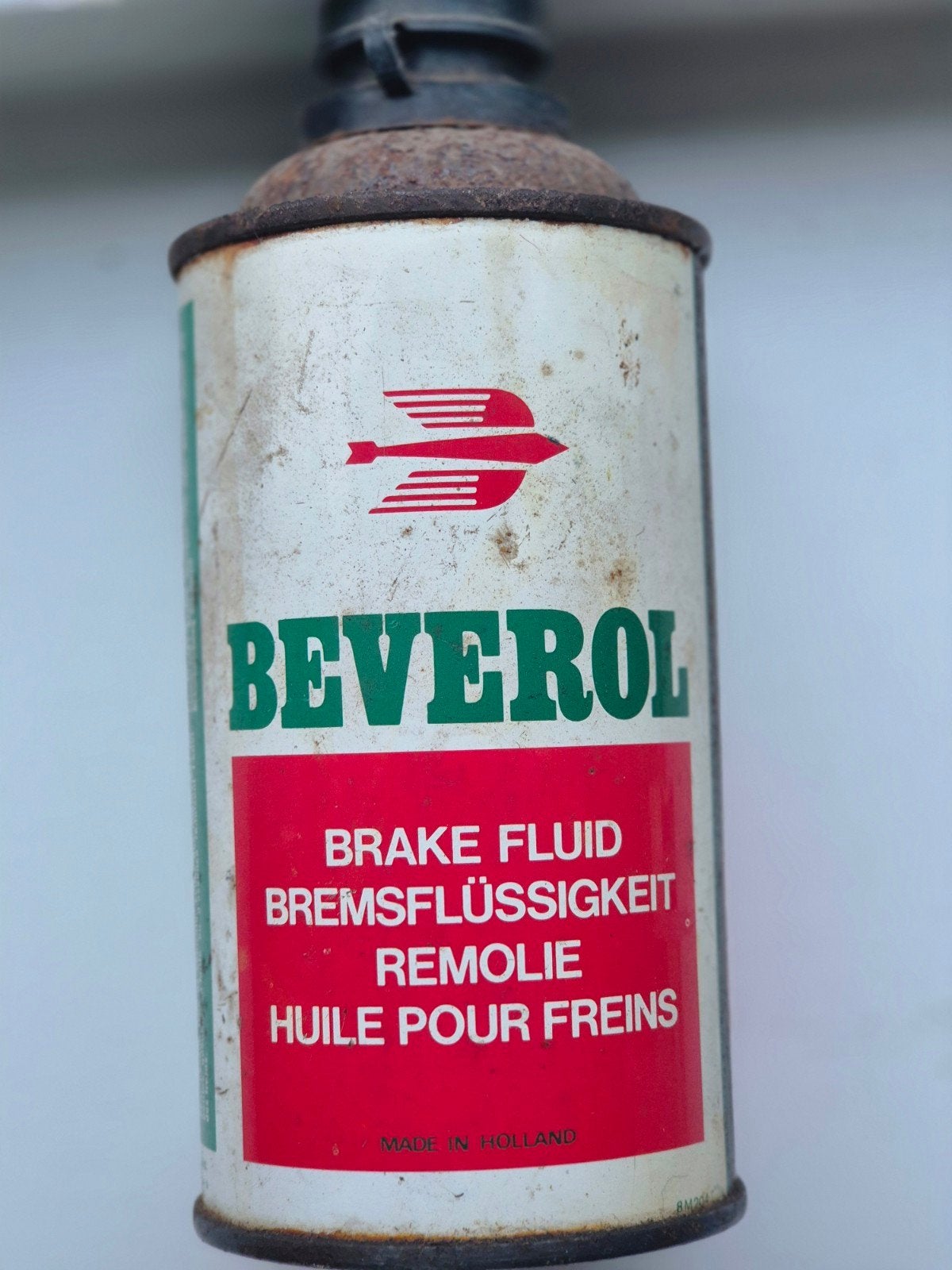 Beverol Brake Fluid Olie Remolie blik Beverwijk, Ophalen of Verzenden, Gebruikt, Overige