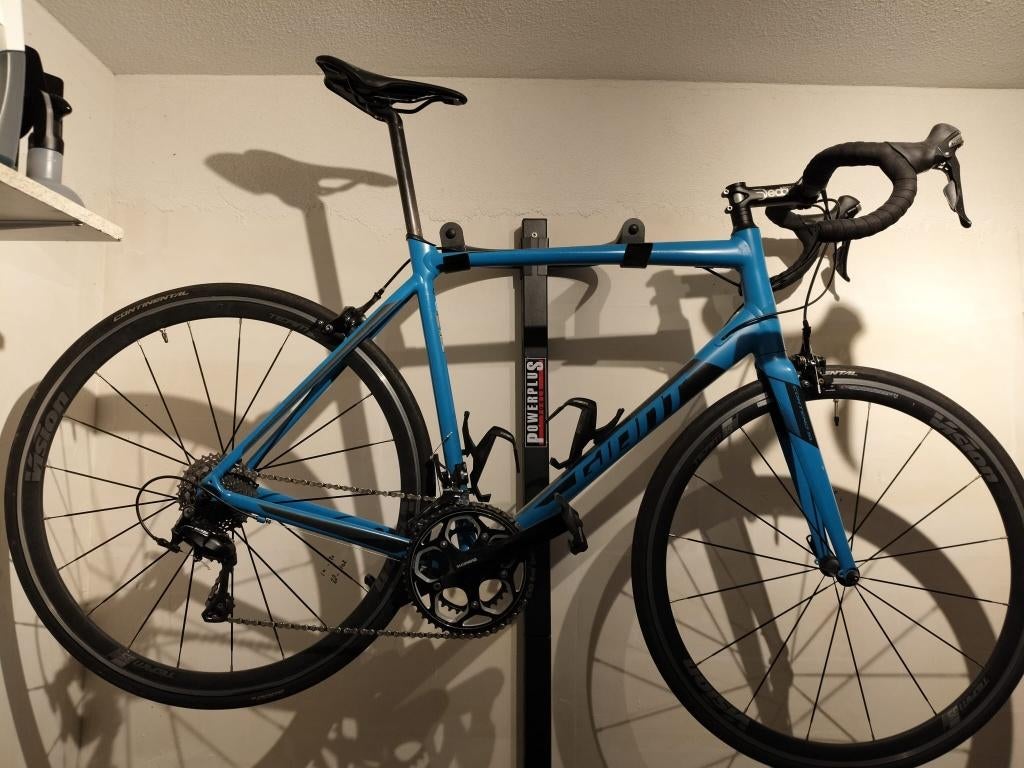 Giant Contend SL1 (2017) – Shimano 105 – incl SPD-SL pedalen, Fietsen en Brommers, Fietsen | Racefietsen, Ophalen, 28 inch, Gebruikt