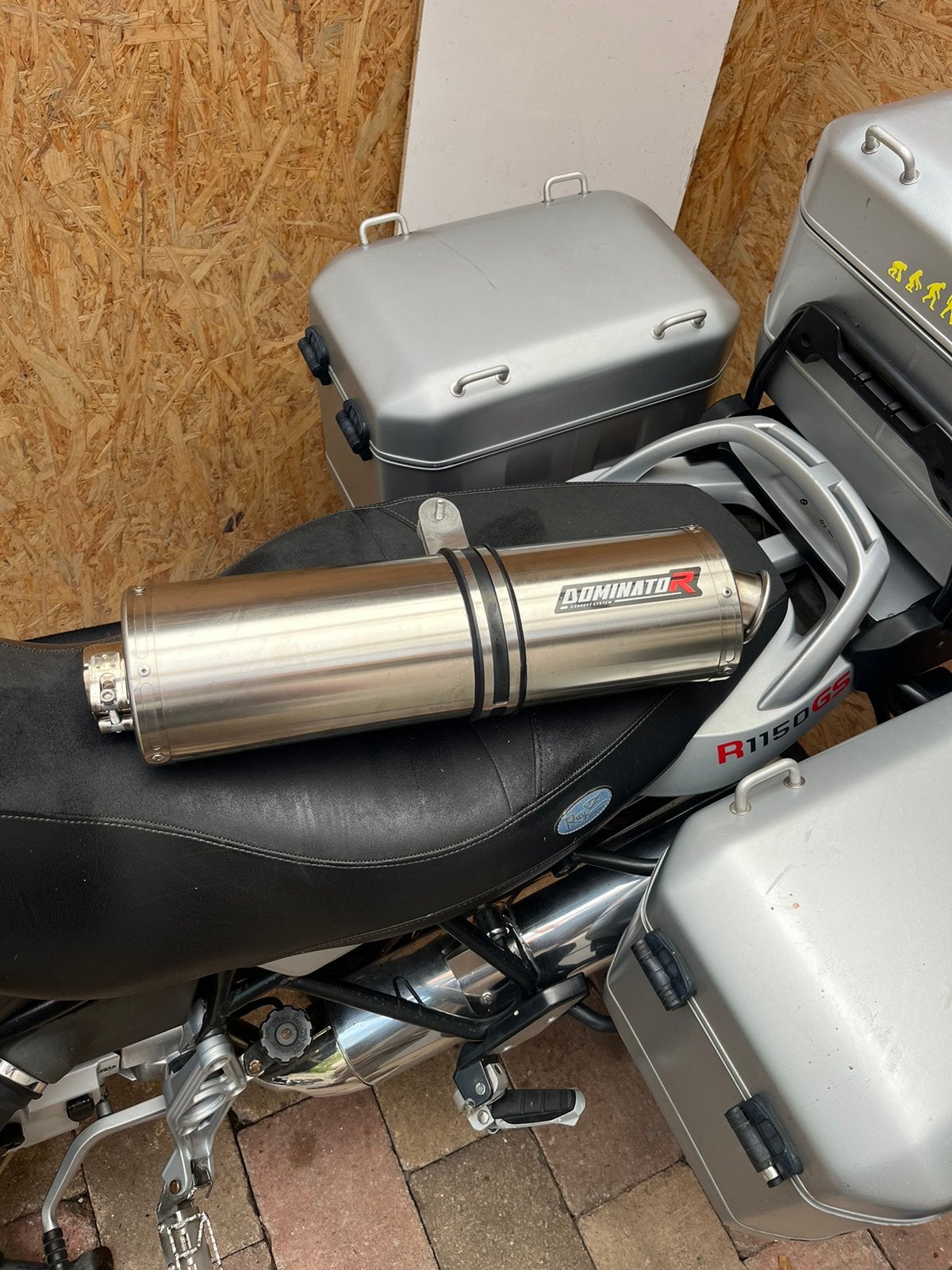 Dominator oval bmw 1150 GS Adventure, Ophalen of Verzenden