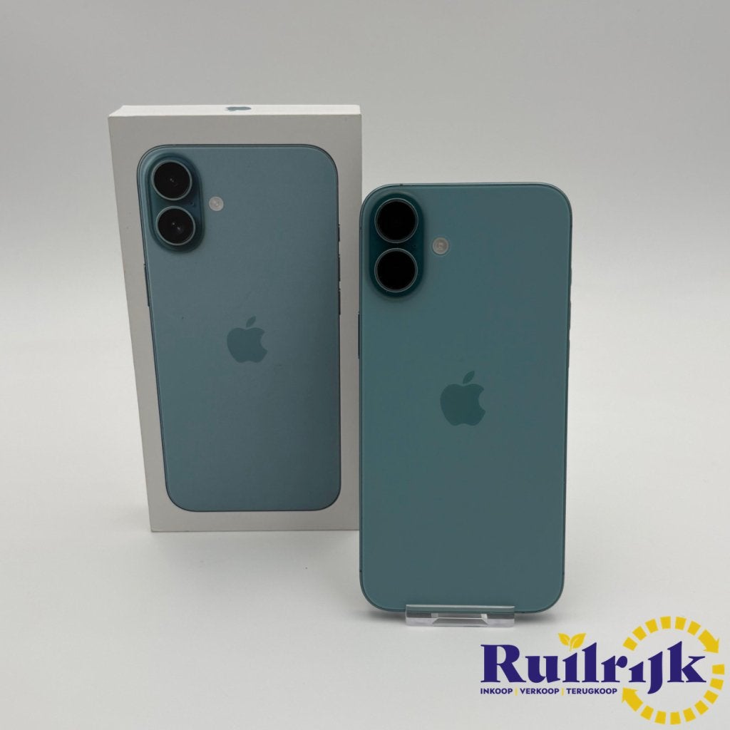 Apple iPhone 16 Plus Teal 128Gb 90 Batterij - Nette staat, Apple, Zo goed als nieuw, Support@apple.com, One Apple Park Way
Cupertino, CA 95014
United States