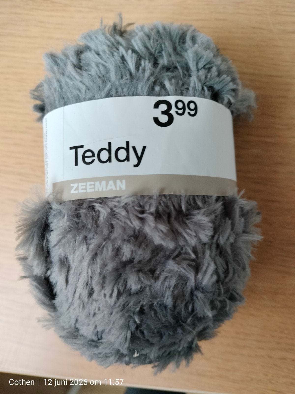 Teddy garen, Ophalen of Verzenden, Nieuw