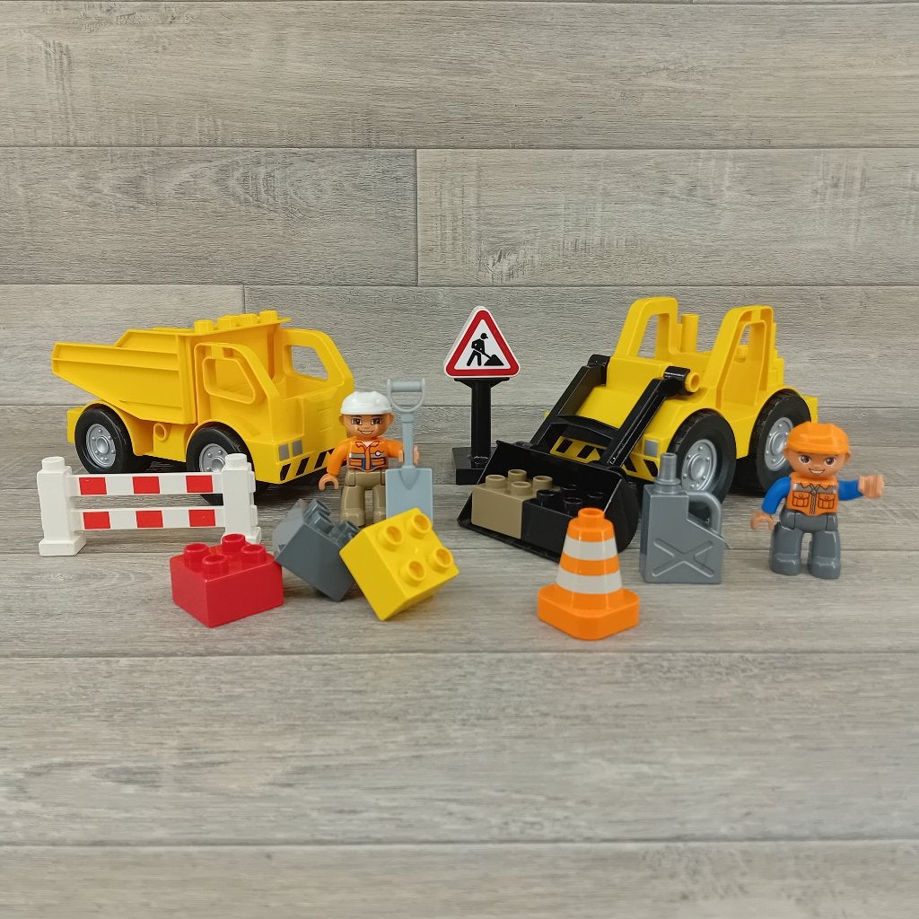 Duplo bouwplaats loader en bulldozer, Gebruikt, Aastvej 1 – 7190 Billund  - Denemarken, Product.compliance@LEGO.com, Ophalen of Verzenden