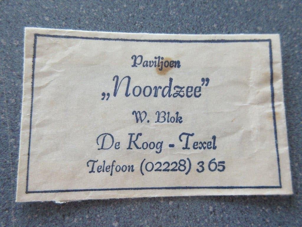 De Koog, paviljoen Noordzee, Verzenden, Nederland